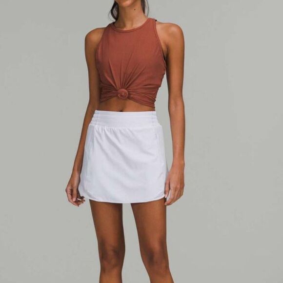 Lululemon Hotty Hot High-Rise Skirt *Pastel Blue - Picture 8 of 11